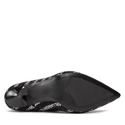 

Туфлі на шпильці KARL LAGERFELD KL31314 Black Suede W/Silver, Чорний