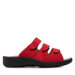 

Шльопанці Solidus Wellness Spezial 20191-50576 Nubuk Fire, Червоний