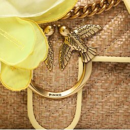 

Сумка Pinko Love Lady Puff Mini Cl PE 23 PLTT 100044 A0OT Yellow C20Q, Бежевий