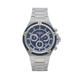 Roamer Zegarek Roamer Tempomaster Chrono 221837 41 45 20 Srebrny