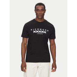 Richmond X Richmond X Marškinėliai UMP25004TS Juoda Regular Fit