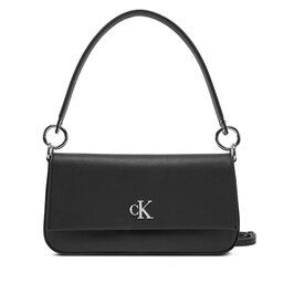 Calvin Klein Jeans Táska Calvin Klein Jeans Minimal Monogram Shoulder Pouch LV04K3161G Fekete