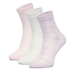 Nine West Kurze Socken Nine West CEO_BR_NW_25079_W_AW25 (3 PACK) Rosa