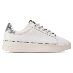 

Снікерcи Pepe Jeans Brixton Again PLS31025 Off White 803, Білий