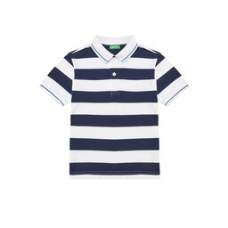 United Colors Of Benetton United Colors Of Benetton Poloshirt 39QAC301T Dunkelblau Regular Fit