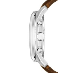 

Годинник Fossil Grant FS4735 Dark Brown/Silver/Steel, Коричневий