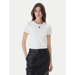HUGO Hugo T-Shirt Delanor 50512000 Weiß Slim Fit