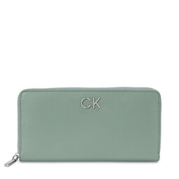 Calvin Klein Portafoglio da donna Calvin Klein Re-Lock Z/A Wallet Lg K60K609699 Sea Spray LKG