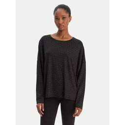 BOSS BOSS Pyjama-Bluse B Logo 50550693 Schwarz Relaxed Fit