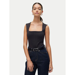 Vero Moda Vero Moda Marškinėliai Million 10312751 Juoda Slim Fit