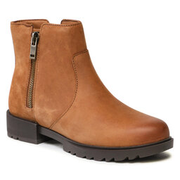 Sorel Stövletter Sorel Emelie II Zip Wp NL4328 Taffy Leather/Black