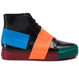 

Снікерcи Melissa Crew Ad 32437 Black/Bordeaux/Orange 53386, Чорний