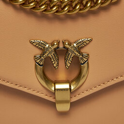

Сумка Pinko Cupido Messenger Classic Al 23-24 PLTT 101512 A0QO Light Brown C71Q, Коричневий