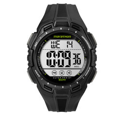 Timex Ročna ura Timex Marathon TW5K94800 Black/Black