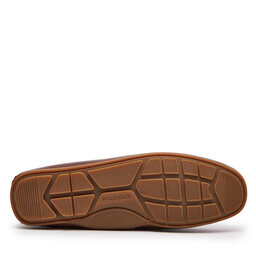 

Мокасини Tommy Hilfiger Casual Hilfiger Leather Driver FM0FM04999 Brown GVI, Коричневий