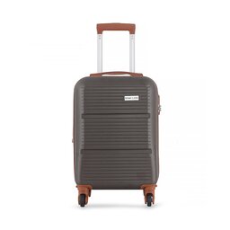 Semi Line Μικρή Σκληρή Βαλίτσα Semi Line T5583-1 Καφέ