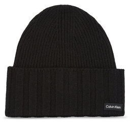 Calvin Klein Шапка Calvin Klein Elevated Rib Beanie K50K510985 Ck Black BAX