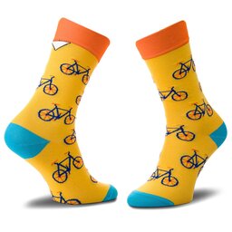 Cup of Sox Unisex Magasszárú Zokni Cup of Sox Epickie Rowerowe Dyrdymałki A Sárga