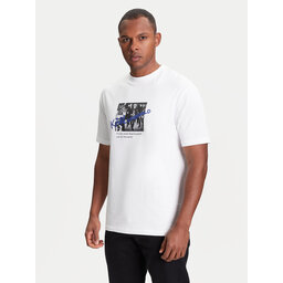 KARL LAGERFELD KARL LAGERFELD Póló 755143 553225 Fehér Regular Fit