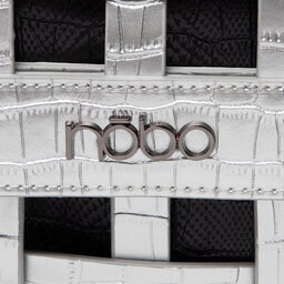 

Сумка Nobo NBAG-L4302-CM22 Srebrny Z Czarnym, Срібний