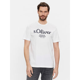 s.Oliver s.Oliver Camiseta 2139909 Blanco Regular Fit