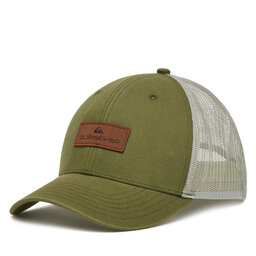 Quiksilver Czapka z daszkiem Quiksilver Down The Hatch AQYHA05096 Zielony