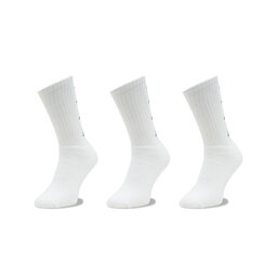 Kappa 3 pares de calcetines altos unisex Kappa 710069 Bright White 11-0601