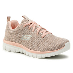 Skechers Obuća Skechers Twisted Fortune 12614/NTCL Natural/Coral