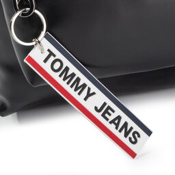 

Рюкзак Tommy Jeans Tjw Logo Tape Pu Mini Backpack AW0AW07583 BDS, Чорний