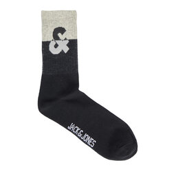 

Набір 5 високих чоловічих шкарпеток Jack&Jones 12240551 Black 4282785, Кольоровий