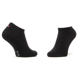 

Набір 2 пар низьких шкарпеток unisex Tommy Hilfiger 301390 Black 201, Чорний
