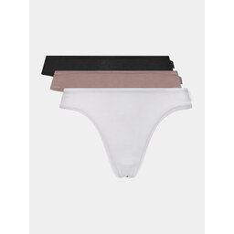 Calvin Klein Underwear Calvin Klein Underwear Набір з 3 пар класичних трусів 000QD5206E Кольоровий