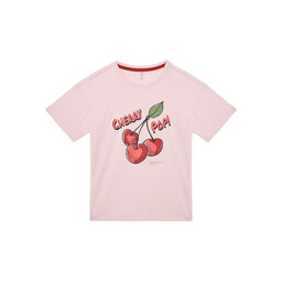 Kids ONLY Kids ONLY Marškinėliai Charlotte 15354278 Rožinė Loose Fit