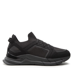 

Снікерcи Calvin Klein Low Top Lace Up Lth Mix HM0HM00616 Triple Black 0GJ, Чорний