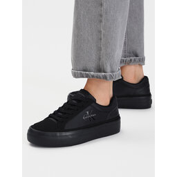 Calvin Klein Sneakers Calvin Klein Vulc Flatf Laceup Ny-Su HW0HW03086 Schwarz