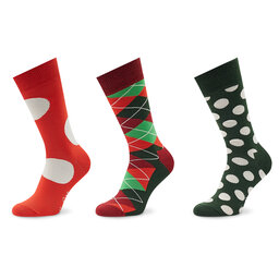 

Набір 3 пар високих чоловічих шкарпеток Happy Socks XHCG08-4300 Кольоровий