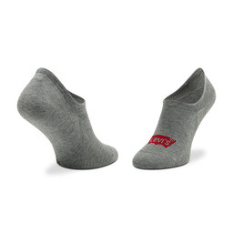 

Набір 3 пар шкарпеток до щиколотки unisex Levi's® 100003129 Middle Grey Melange, Сірий