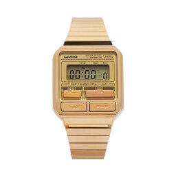 Casio Zegarek Casio Vintage 80s A120WEG-9AEF Złoty