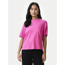 YAS YAS Camiseta Lex 26033890 Rosa Regular Fit