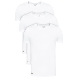 Lacoste Lacoste 3 db póló TH3321 Fehér Slim Fit