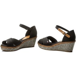 

Еспадрильї Tommy Hilfiger Iconic Elba Sandal Basic FW0FW02648 Black 990, Чорний