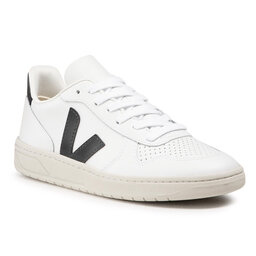 Veja Sneakersy Veja V-10 Leather VX020005A Extra White/Black 1