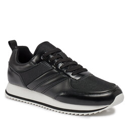 Calvin Klein Zapatillas Calvin Klein Low Top Lace Up Jaq Mono HM0HM01343 Black Mono Jacquard 00T