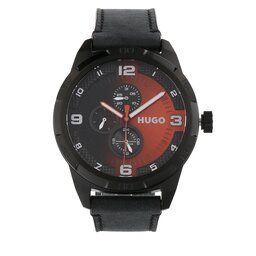 HUGO Годинник Hugo Grip 1530275 Чорний