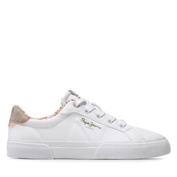 Pepe Jeans Sneakers Pepe Jeans Kenton Flag G PGS30568 Bianco