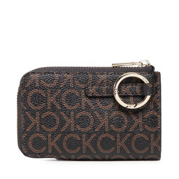 

Чохол для кредиток Calvin Klein Ck Must Z/A Sm W/Cardslot Mono K60K609436 Brown Mono 0HD, Коричневий