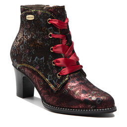 Botines color burdeos hotsell mujer