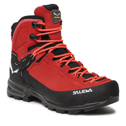 Salewa Trekkingschuhe Salewa Mtn Trainer 2 Mid Gtx GORE-TEX 61398-6840 Red Dahlia/Black