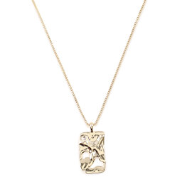 

Намисто Pilgrim 112222001 Gold Plated, Зелений