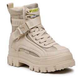 Buffalo Botine Buffalo Aspha Com1 BN16220651 Beige